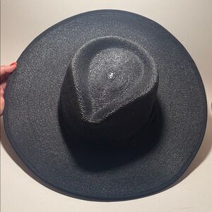 Brixton Wide-Brim JOANNA Fedora - Black - S